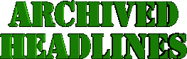 Archived Headlines